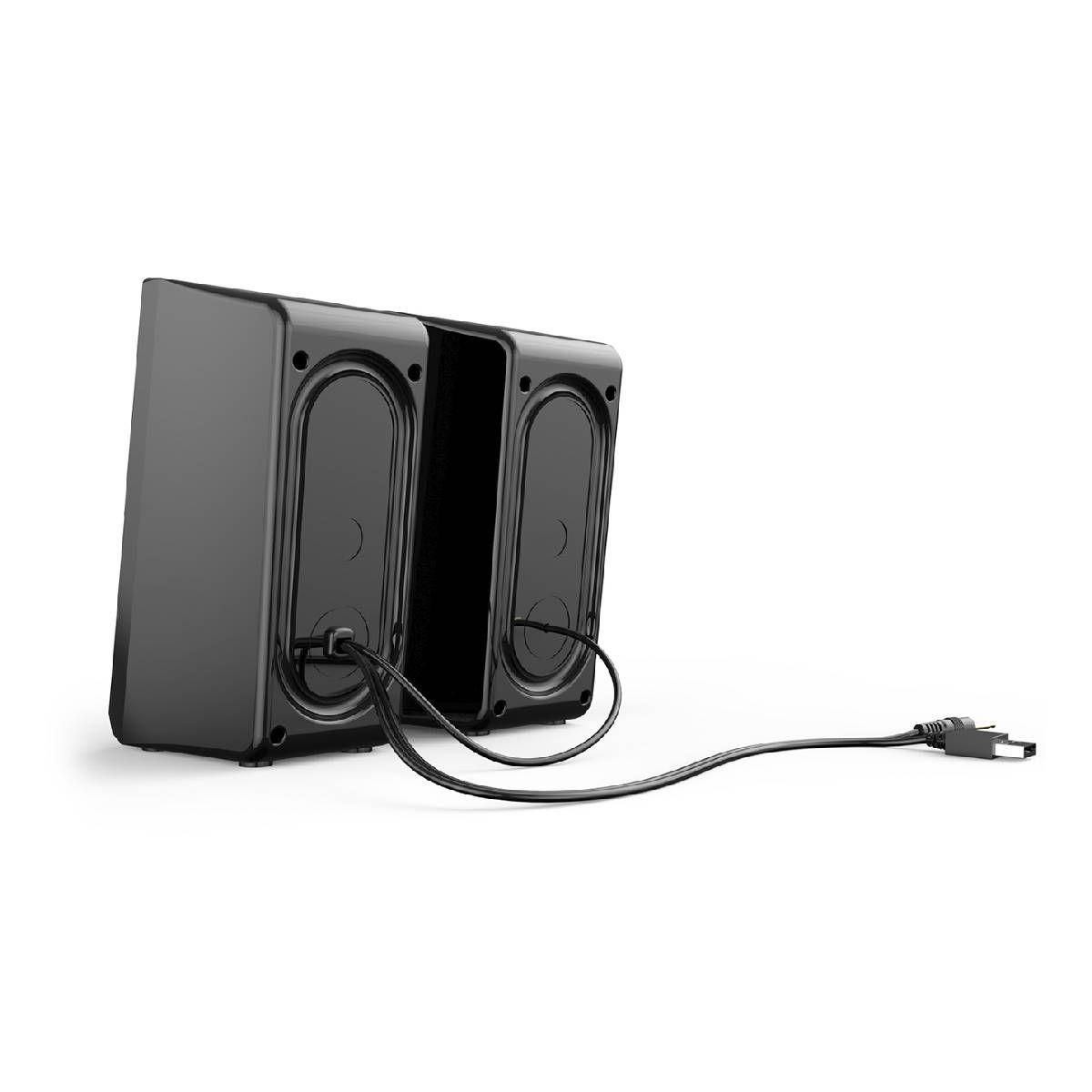 Parlantes Gamer Gamenote SK201 RGB 2.1 Jack 3.5mm-2