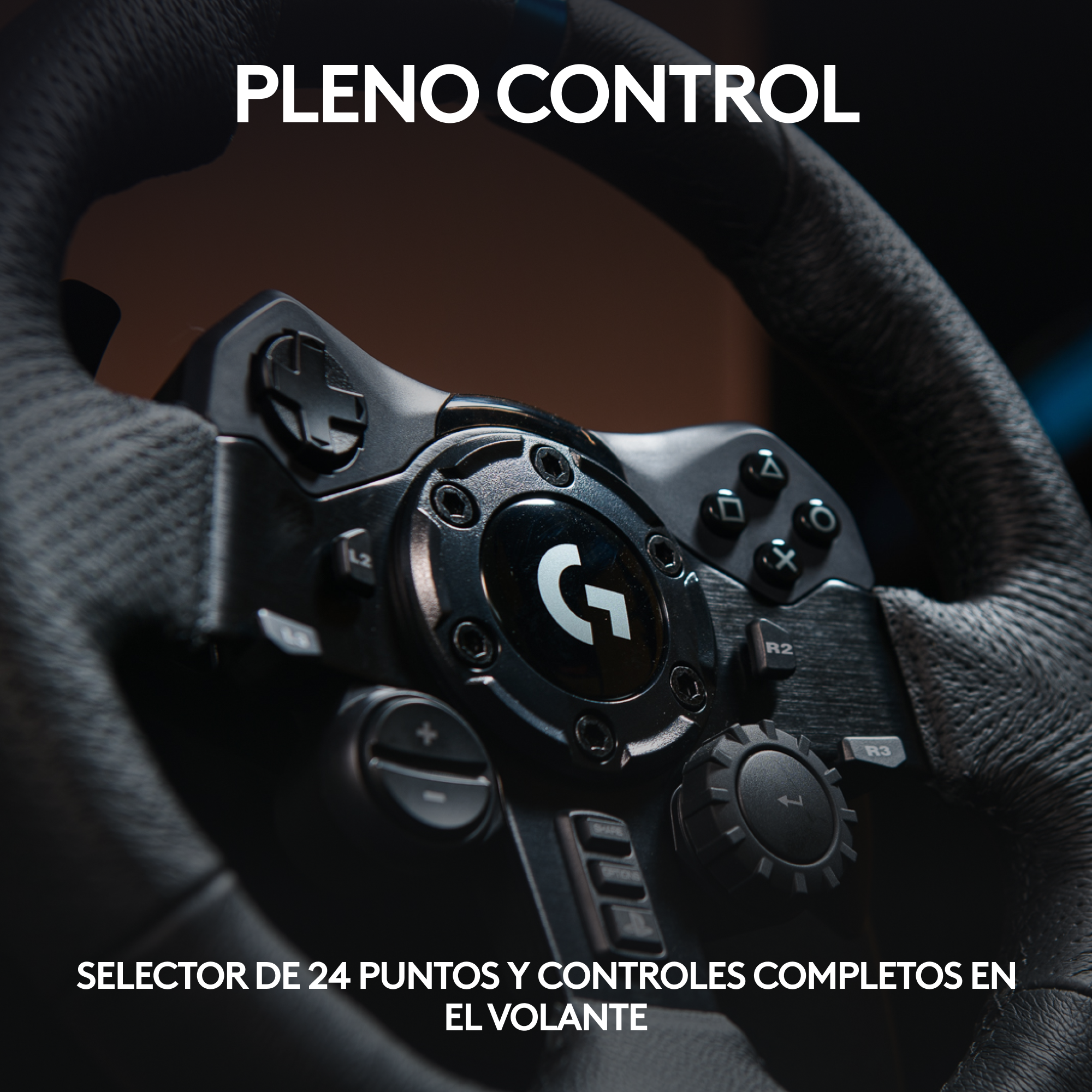 Volante Gamer c/ Pedales Logitech G923 Edición PS4-4