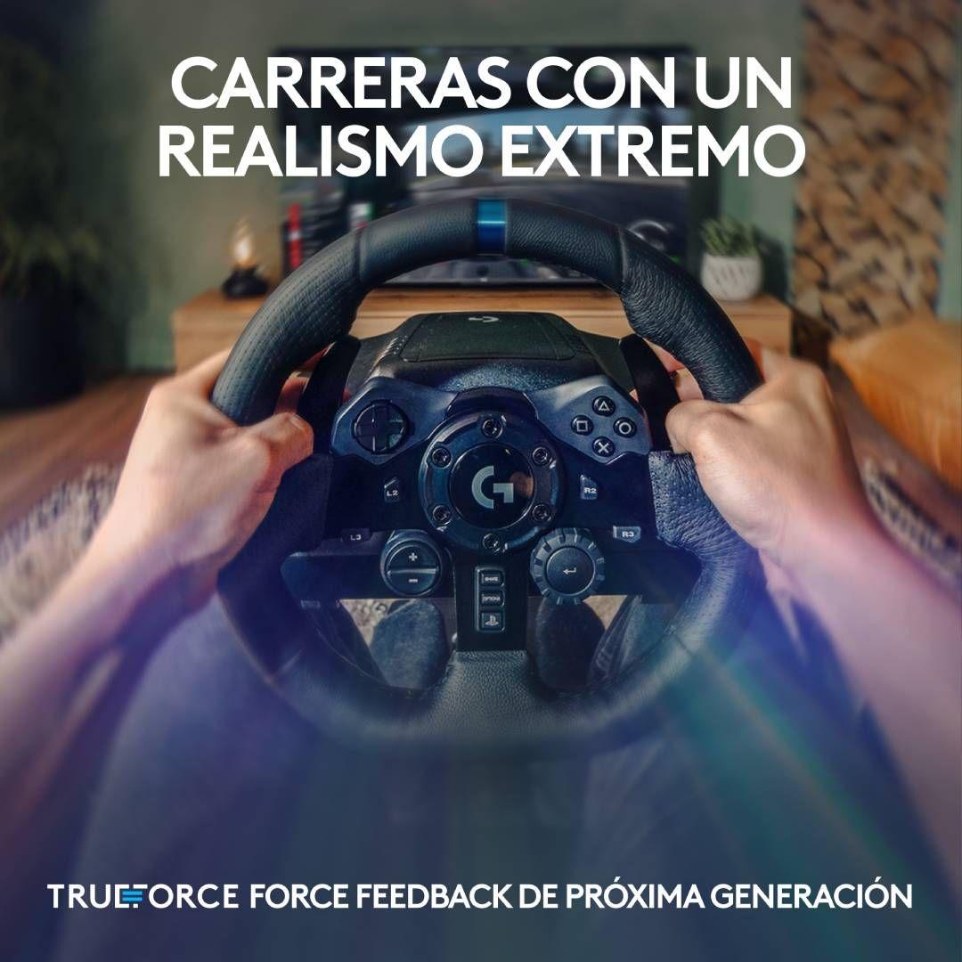 Volante Gamer c/ Pedales Logitech G923 Edición PS4-5