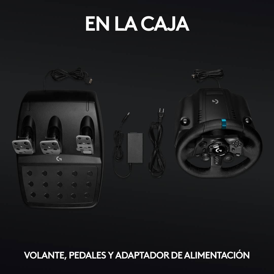 Volante Gamer c/ Pedales Logitech G923 Edición PS4-6