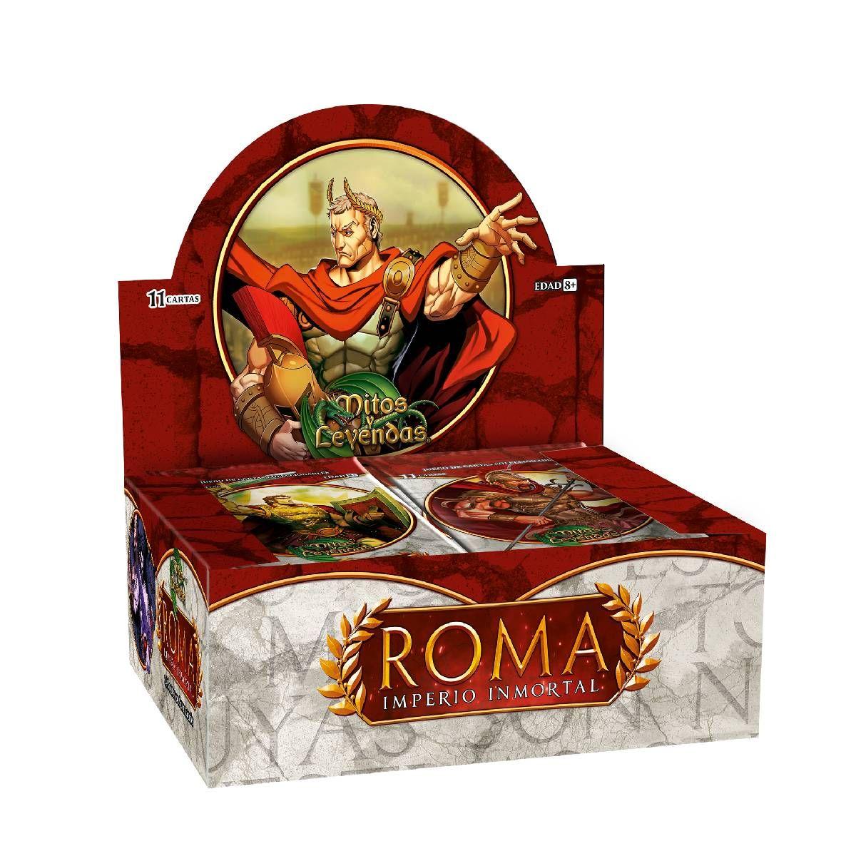 Display 24 Sobres Mitos Y Leyendas Myl Edicion Roma-0