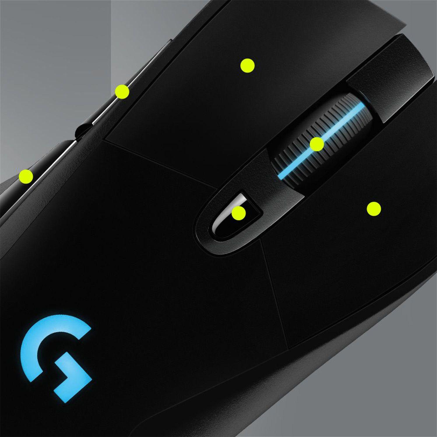 Mouse Gamer Logitech G703 Inalámbrico Hero 25k RGB-3