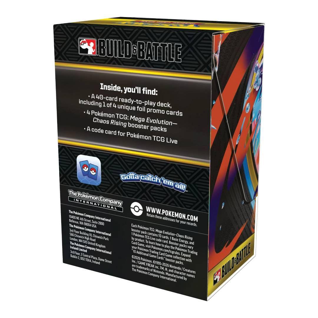 Pokemon TCG: Chaos Rising Build & Battle Box Inglés-2