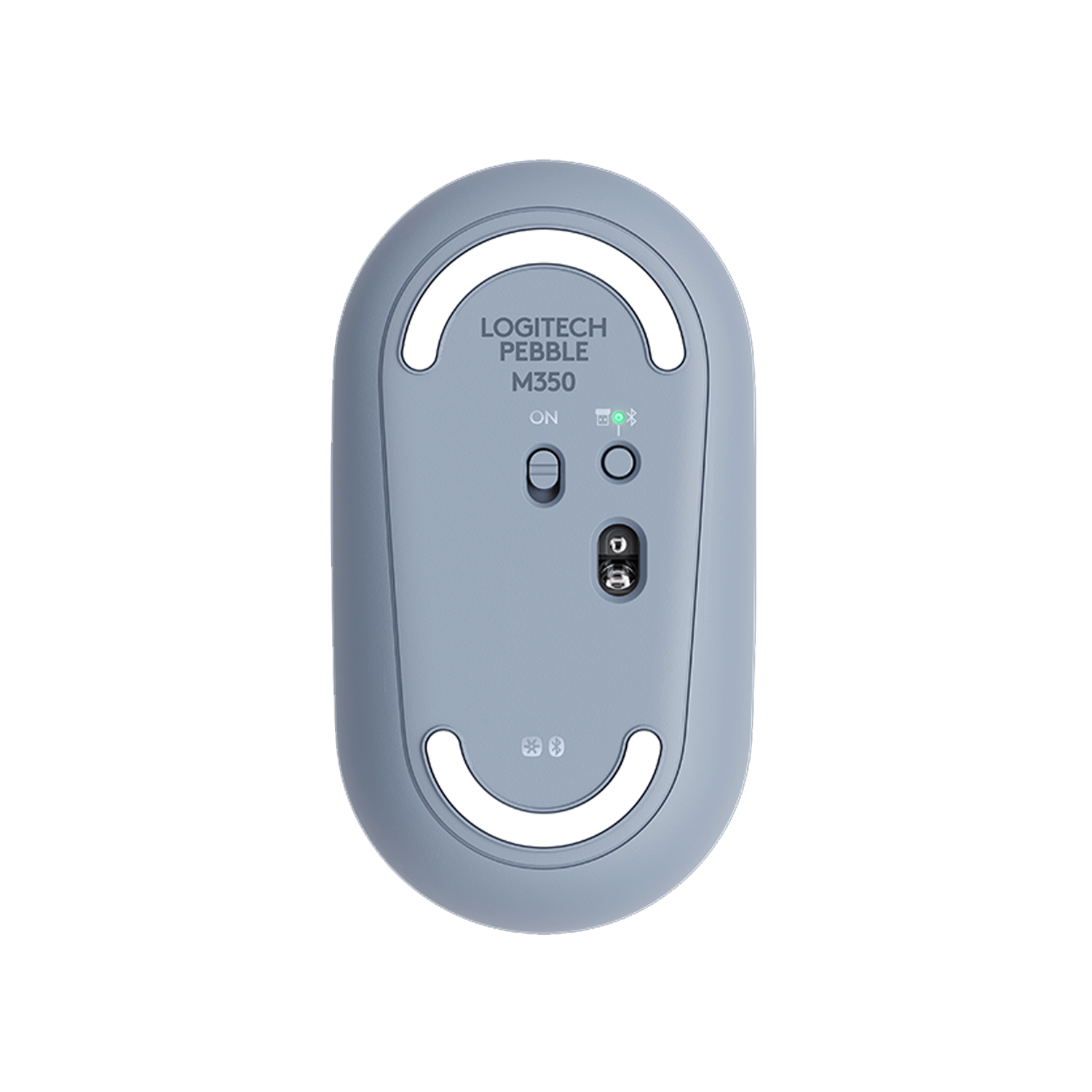 Mouse Logitech Pebble M350 Gris inalámbrico 1000dpi-2
