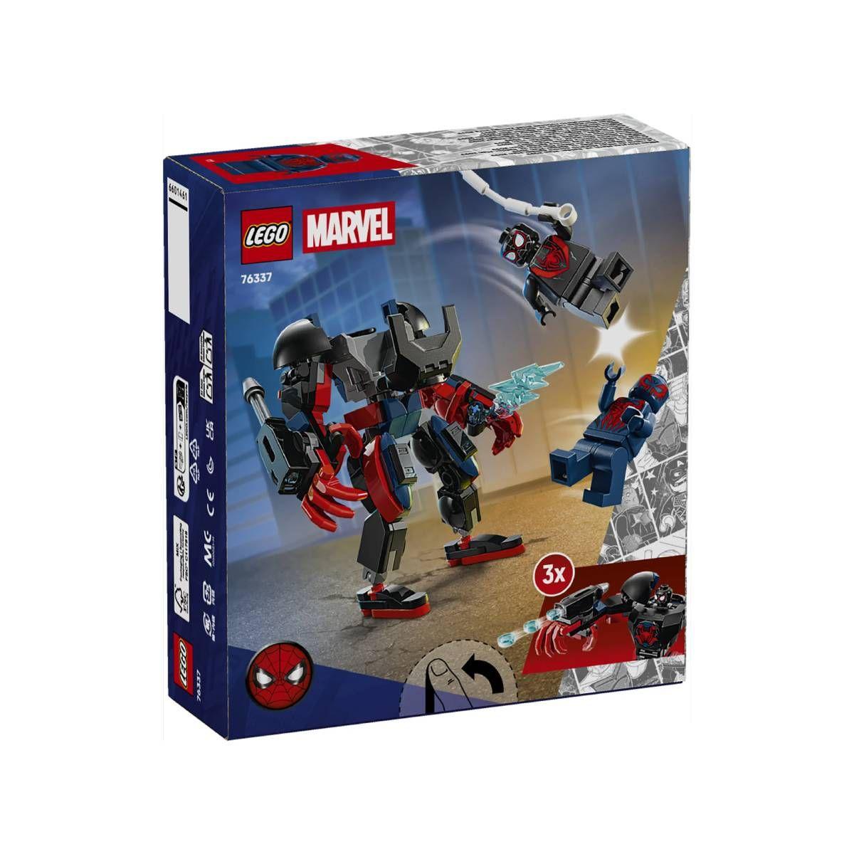 LEGO Marvel: ARMADURA ROBÓTICA MILES MORALES VS SPIDERMAN-2