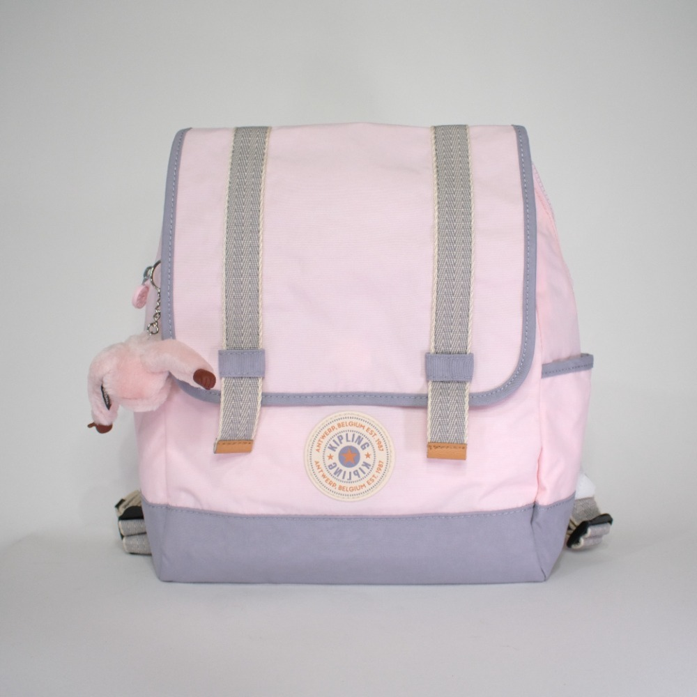 Mochila Kipling Milena Color Rosa-0