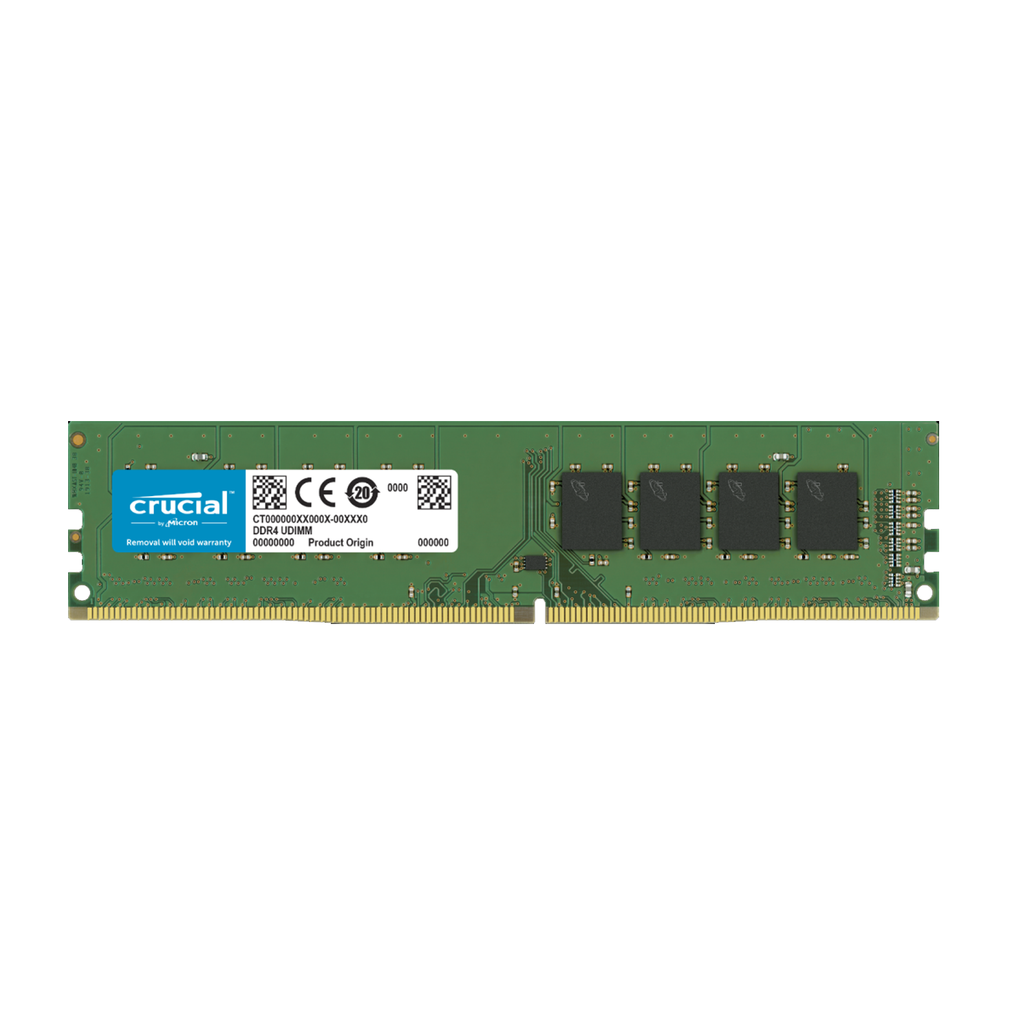 Memoria RAM color Verde 16GB 1x16GB Crucial CT16G4DFD8266-0