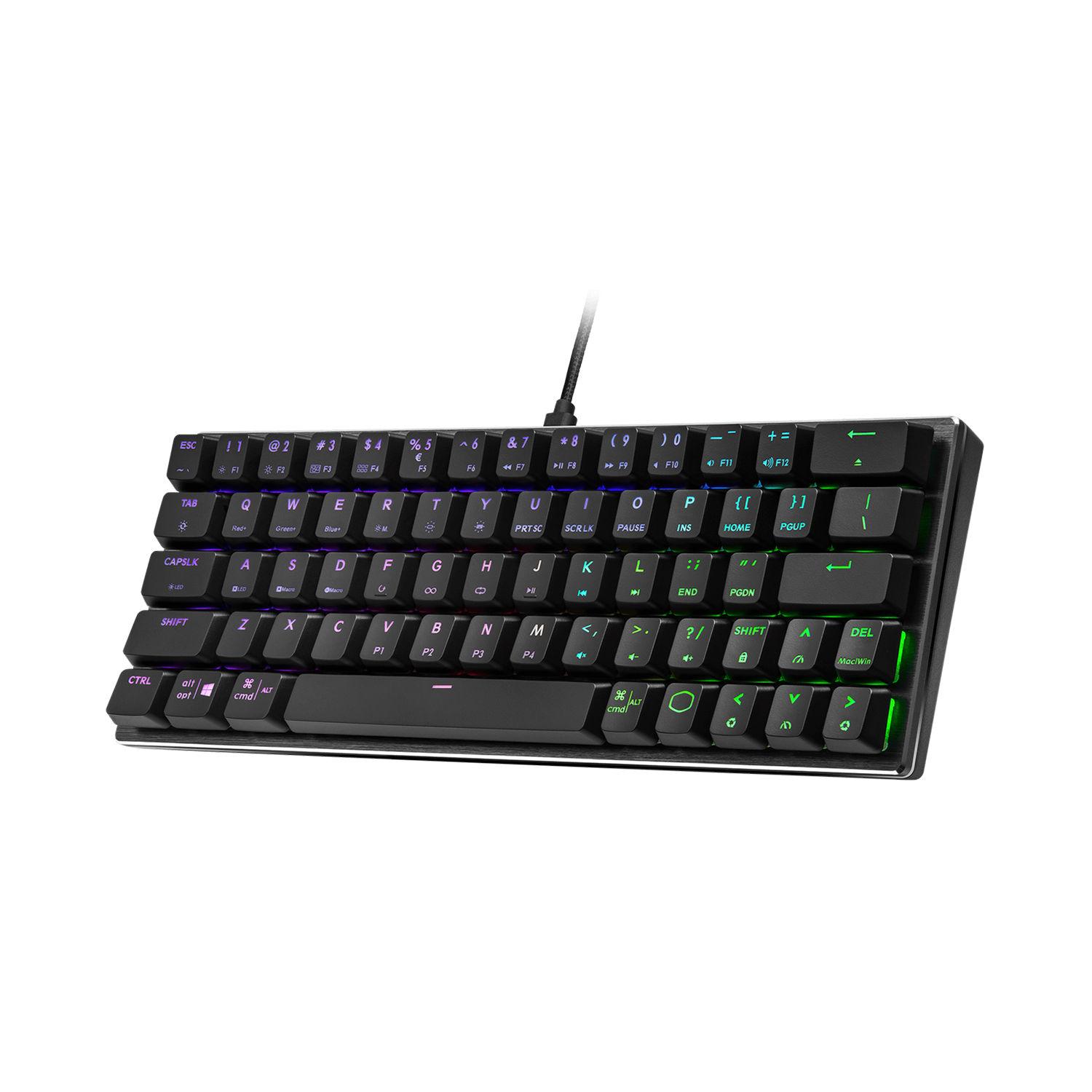 Teclado Gamer Cooler Master SK620 Black Sw RED Ingles-1