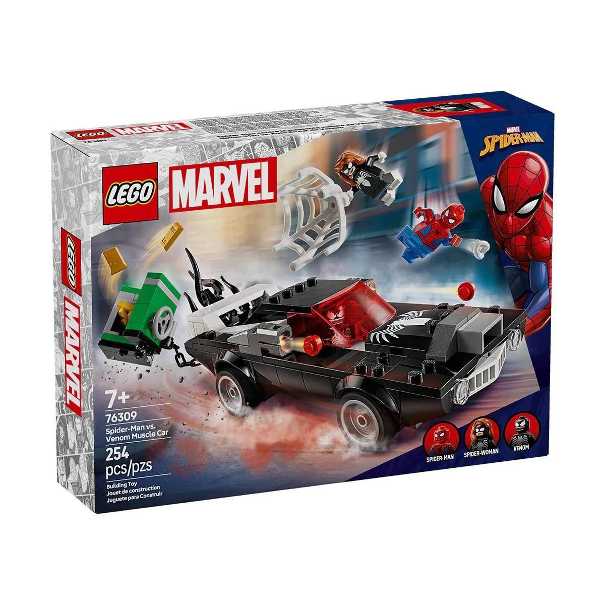 LEGO Marvel: SPIDER-MAN VS. COCHE BRUTAL DE VENOM-2