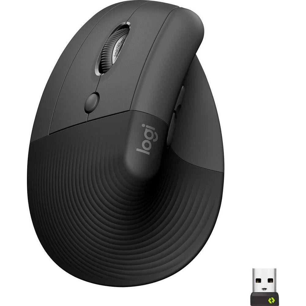 Mouse Logitech Lift Zurdo Graphite/black 1000dpi-0