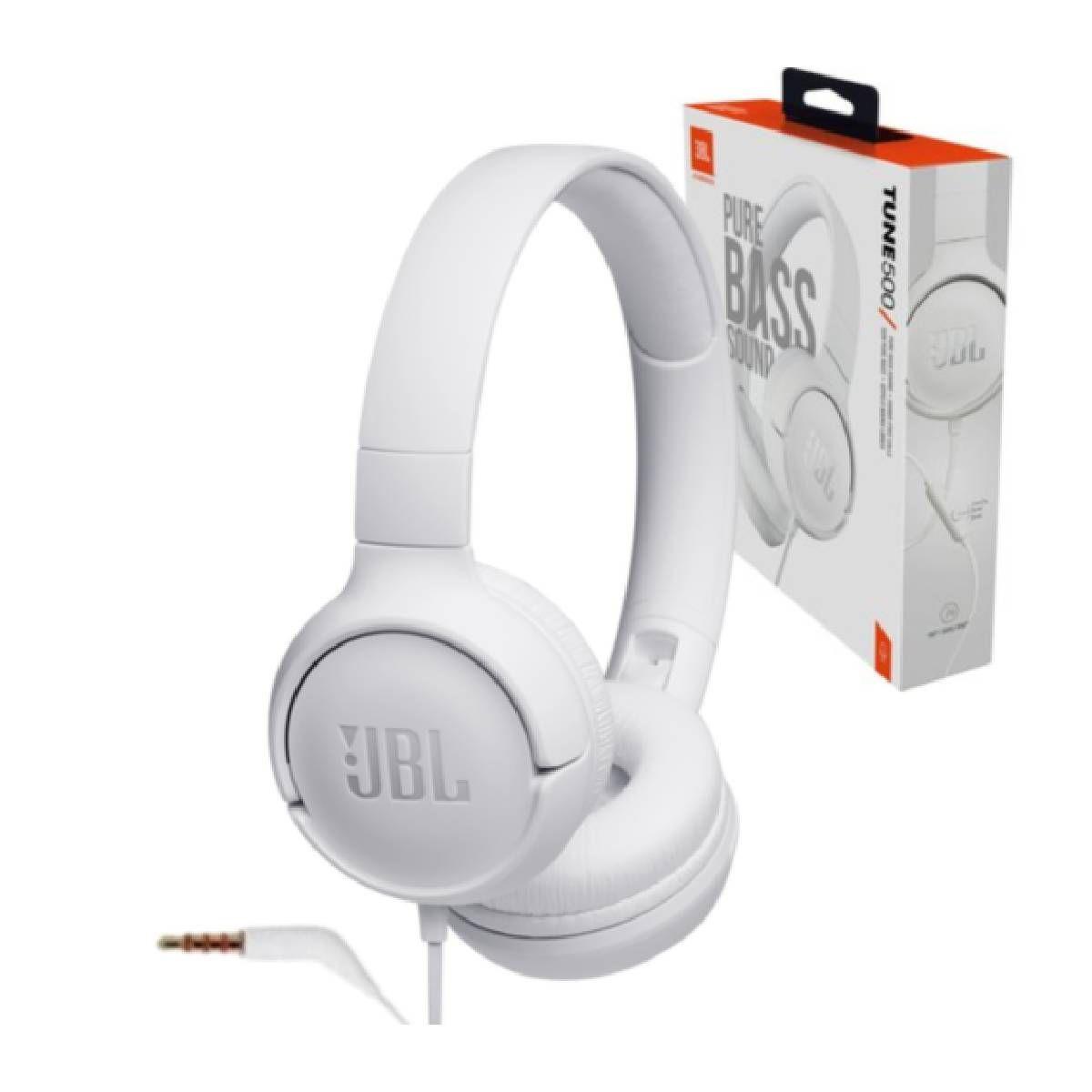 Audífonos JBL Tune 500 Blanco-0