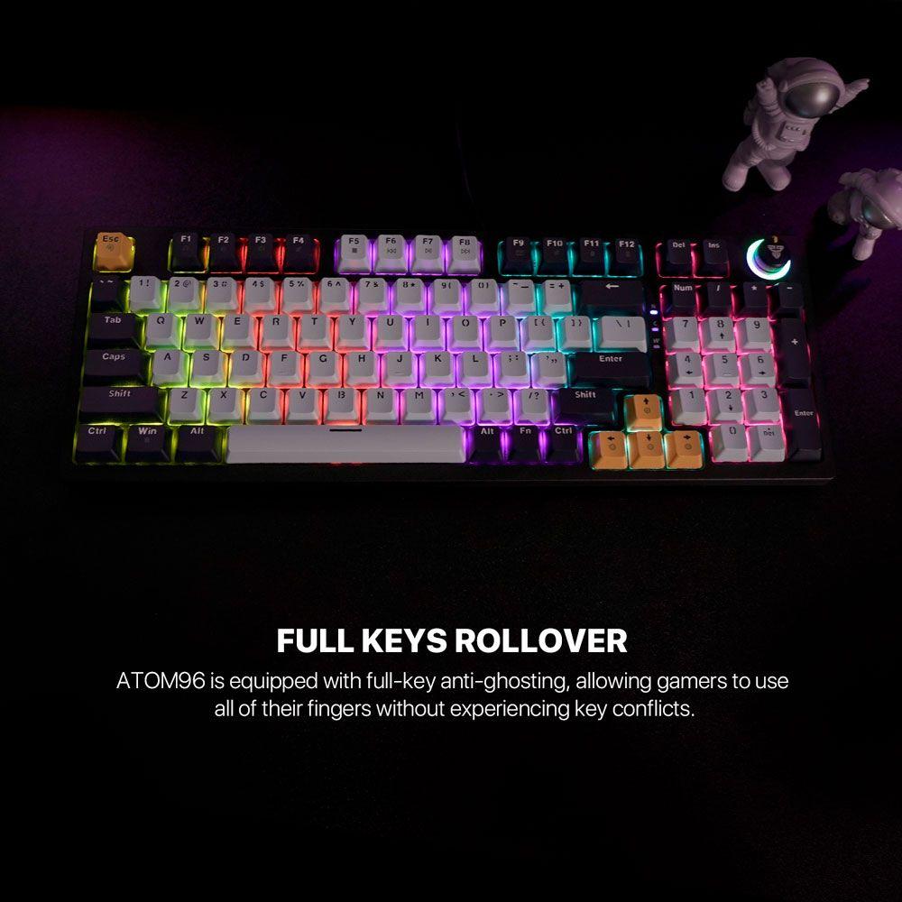 Teclado Fantech MK890V2 ATOM96 MIZU Navy (Switch Red)-5