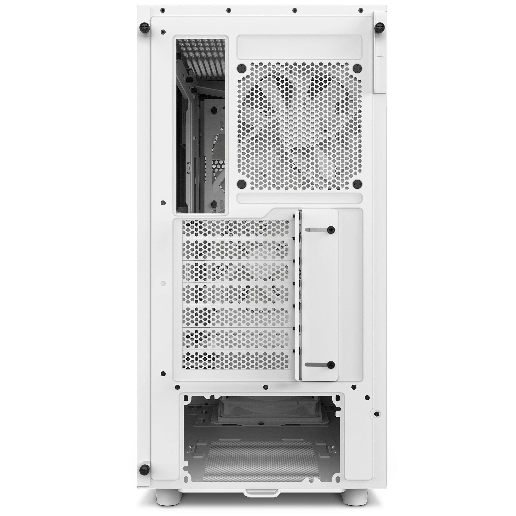 Gabinete NZXT H5 Flow RGB ATX Blanco-6
