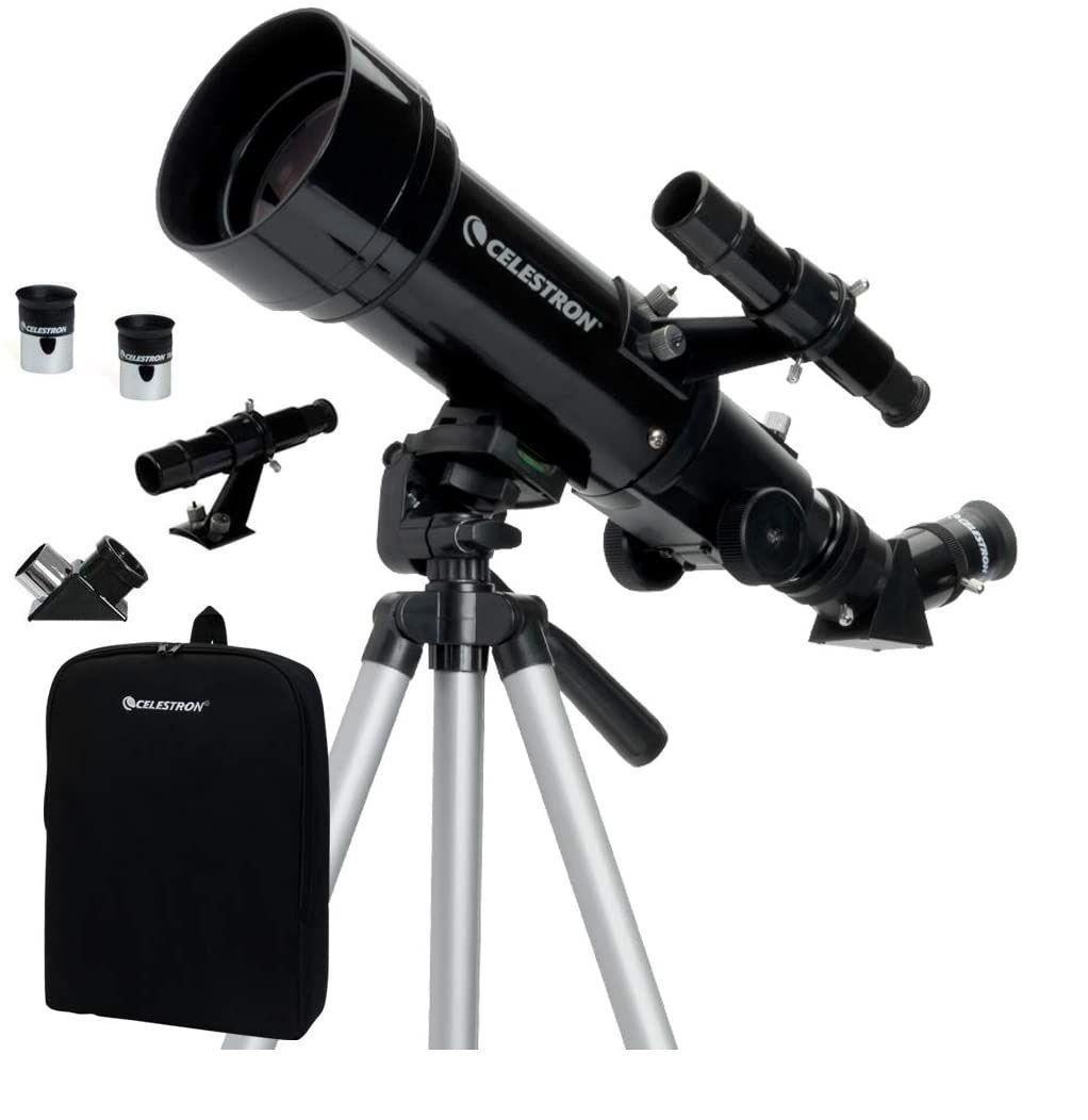 Telescopio Celestron Travel Scope 70 Mochila y Tripode-0