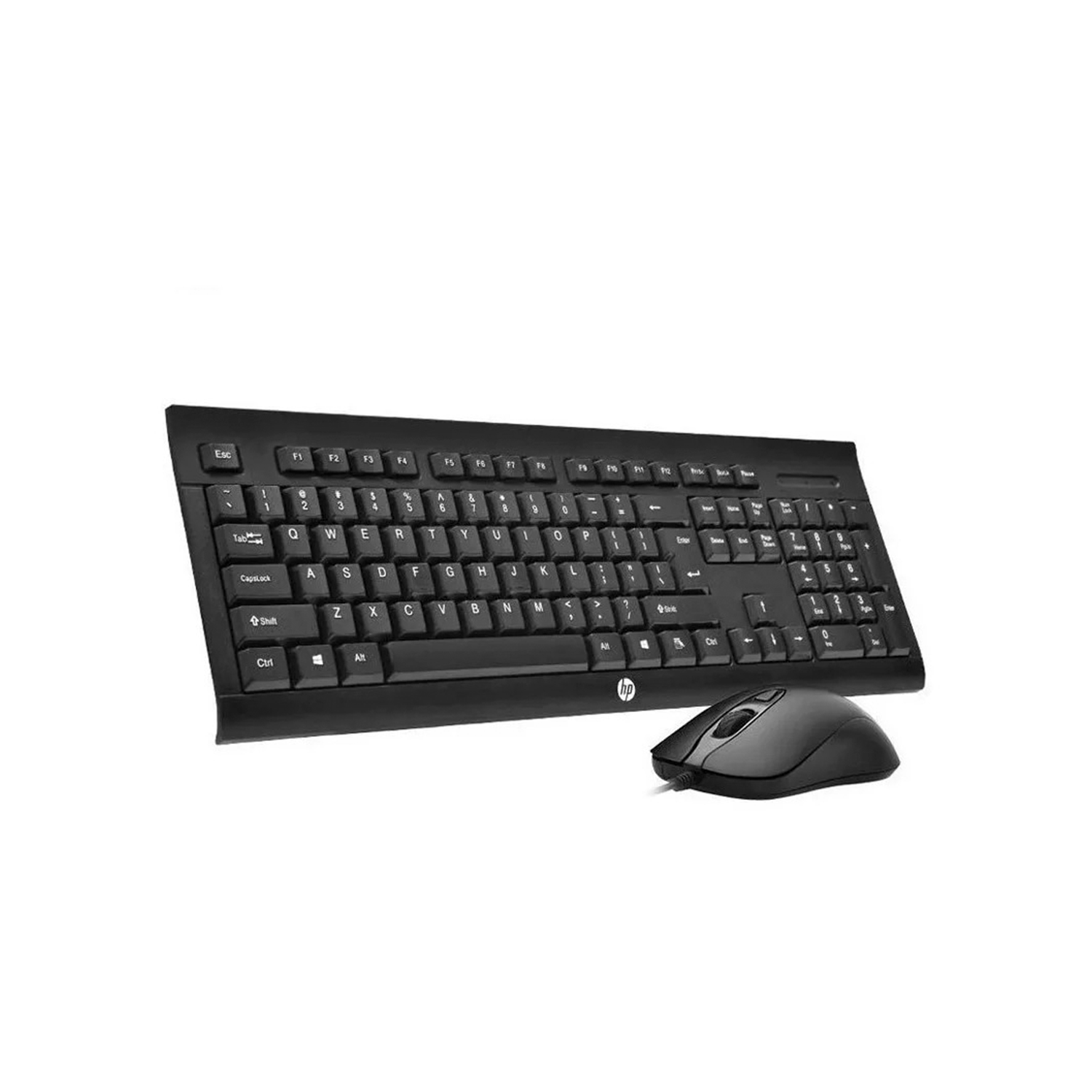 Combo Teclado y Mouse Gamer HP KM100 Ingles USB-0
