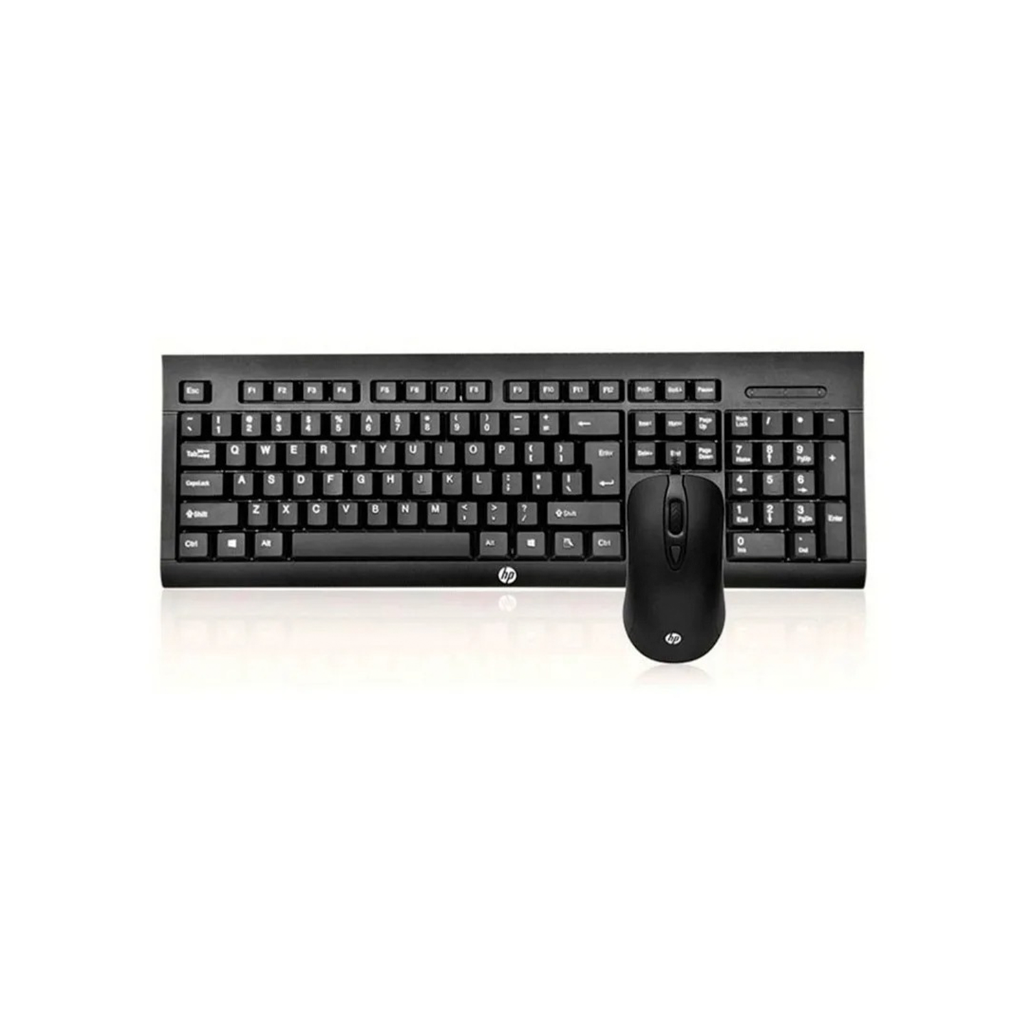 Combo Teclado y Mouse Gamer HP KM100 Ingles USB-1