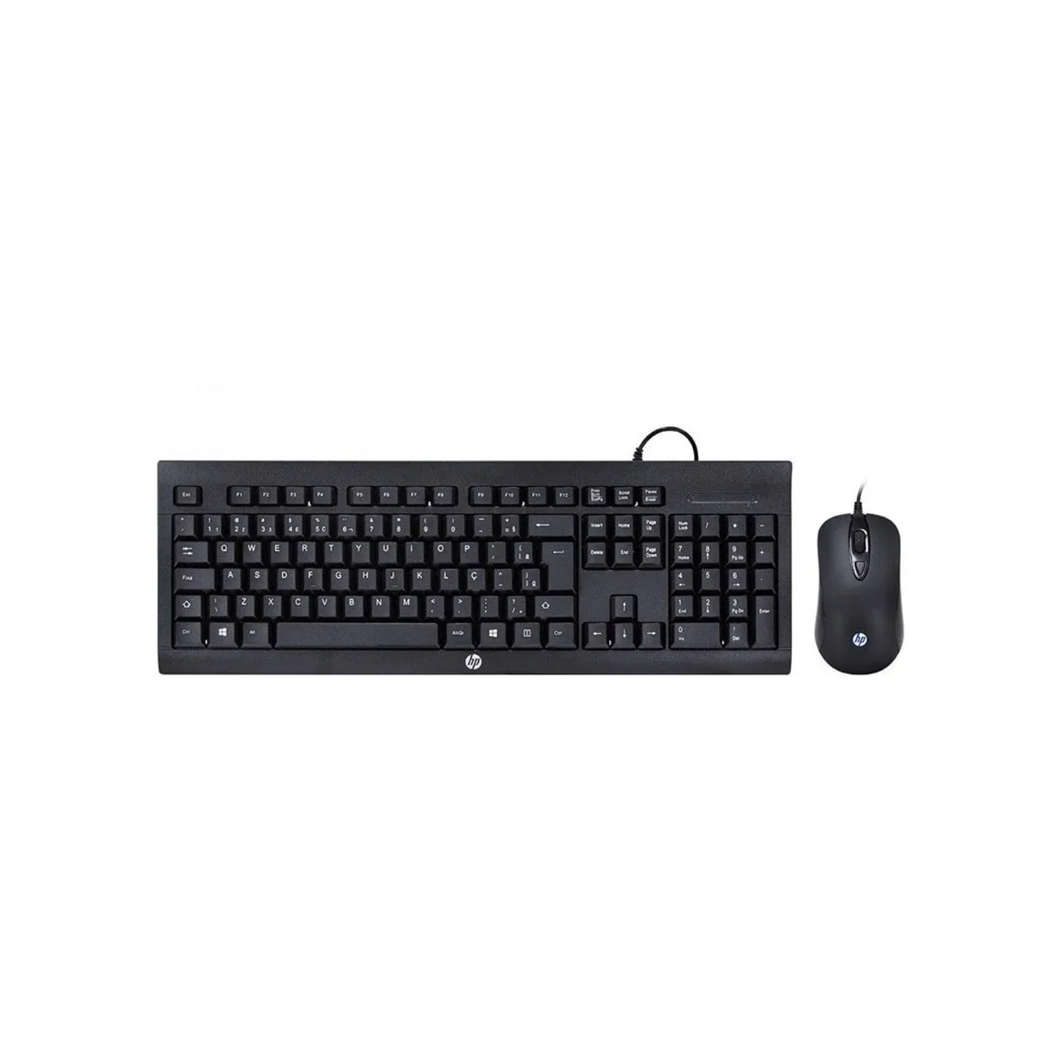 Combo Teclado y Mouse Gamer HP KM100 Ingles USB-2