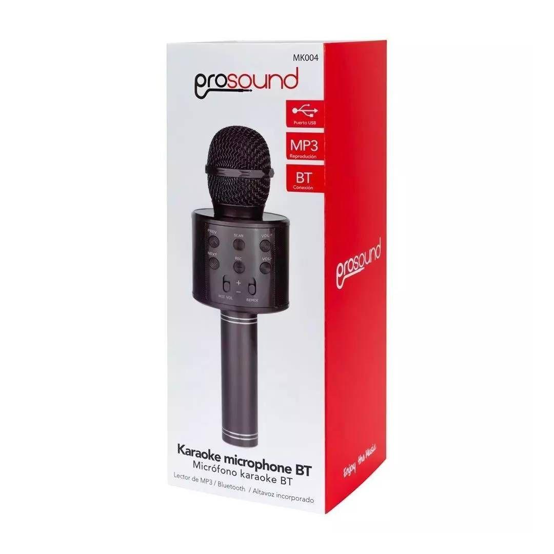 Microfono Karaoke Prosound BT MK004 Negro-2