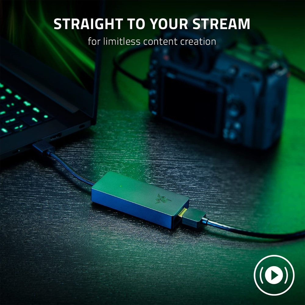 Capturadora de video Razer Ripsaw X Negro HDMI 2.0-2