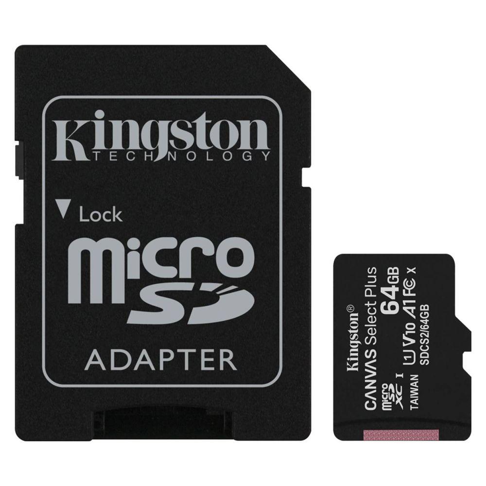 Tarjeta Memoria Pack Kingston Canvas Select Plus 3x64GB-3