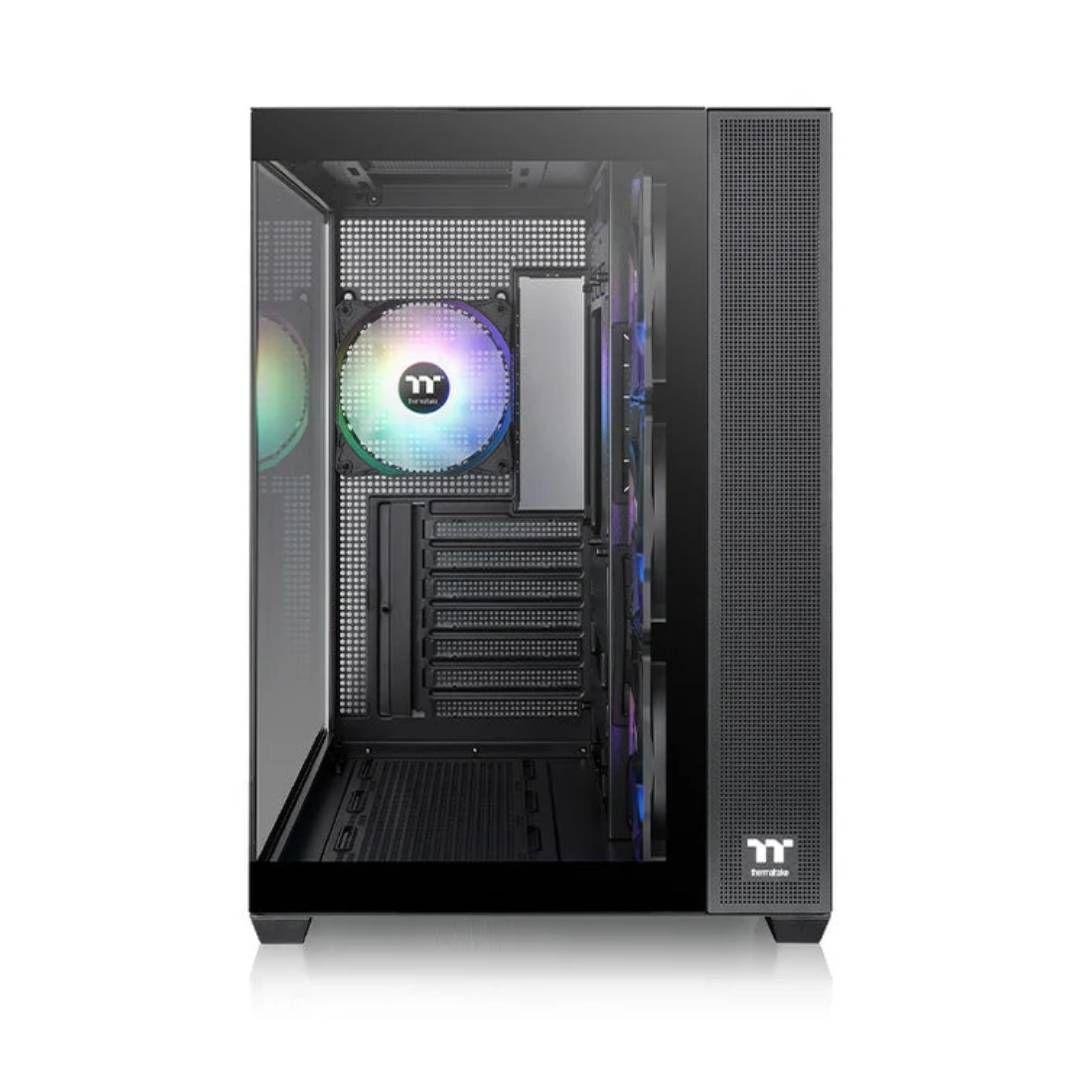 Gabinete Thermaltake View 380 TG ARGB Mid Tower, ATX, Black-1