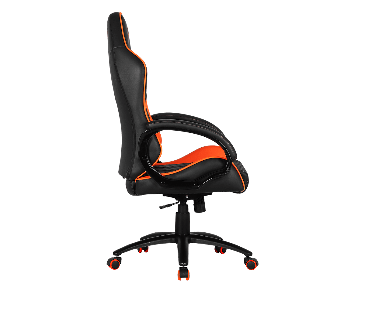 Silla Gamer Cougar Fusion Ejecutiva Ecocuero Negro Naranja-2