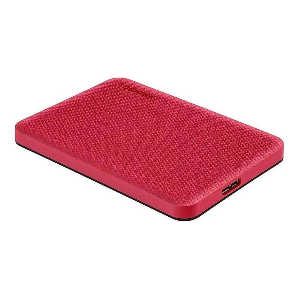 Disco Duro Externo Toshiba Canvio Advance 1 TB Rojo-3