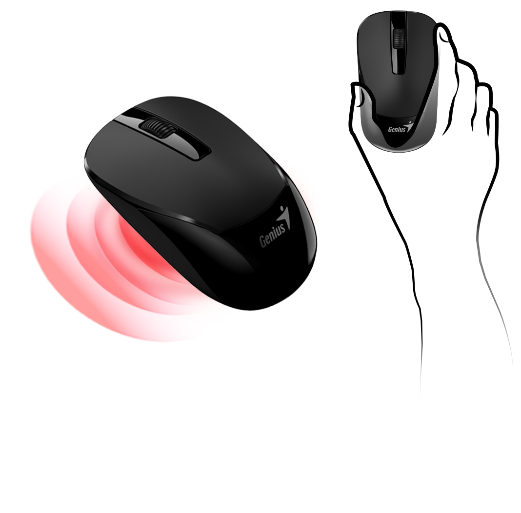 Teclado y Mouse Genius KM-8100 Inalambrico Negro-5