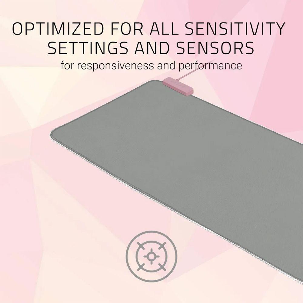 Mousepad Gamer Razer Goliathus Rosa Chroma RGB XL 92x29cm-2