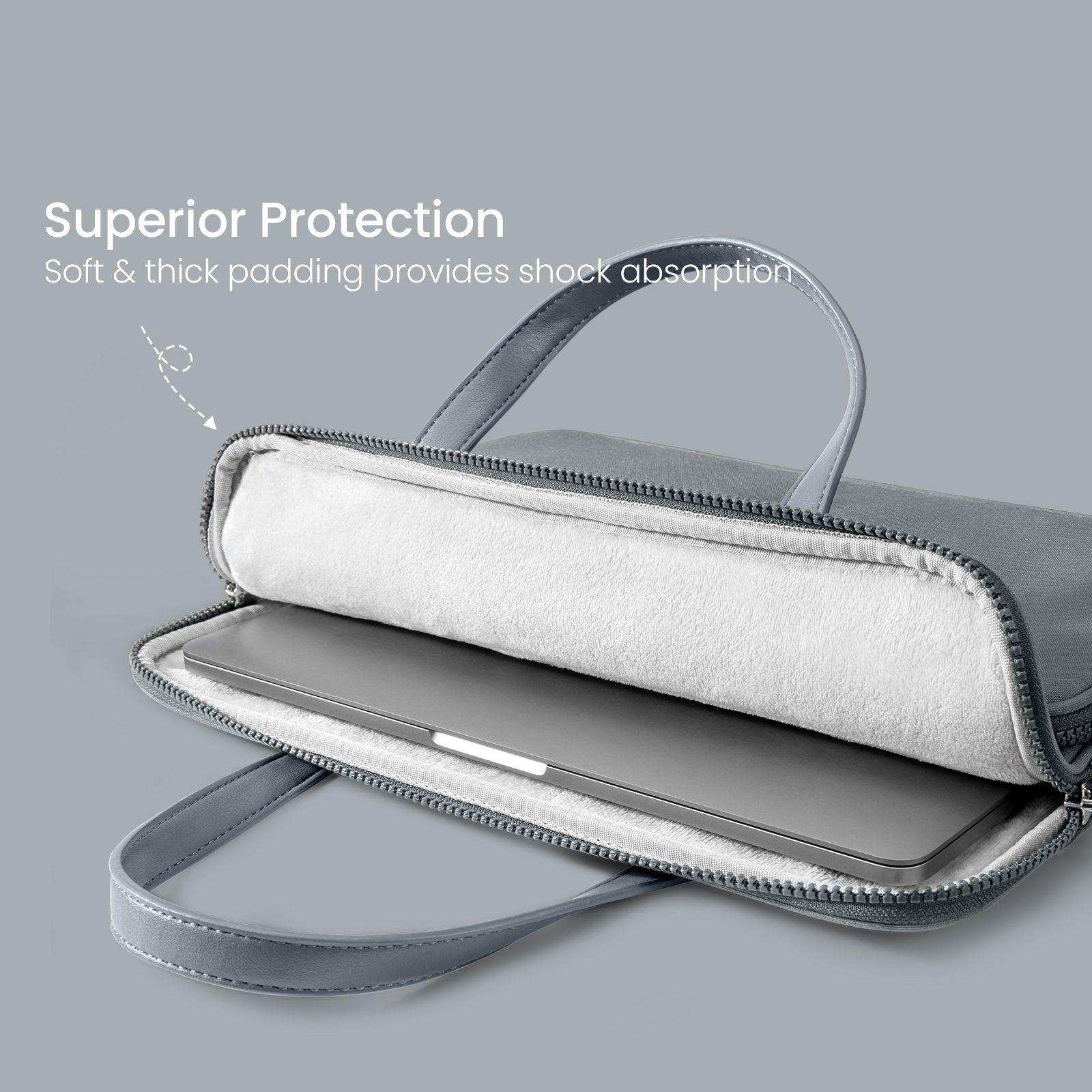 Tomtoc Bolso Premium H21 14'' MacBook Pro Gris H21-C01G01-2