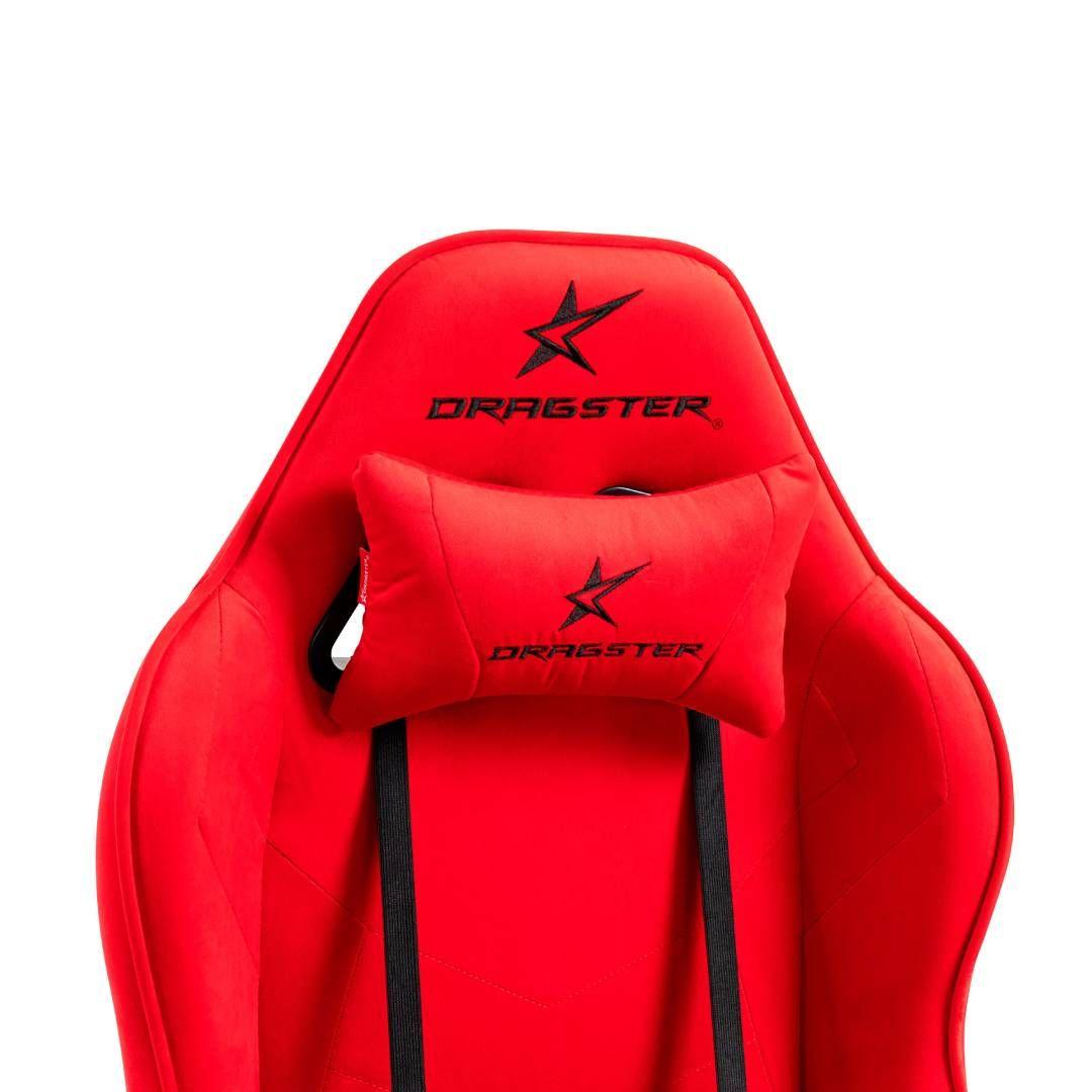 Silla Gamer DRAGSTER GT 500 PRO Alcantara Rosso-3
