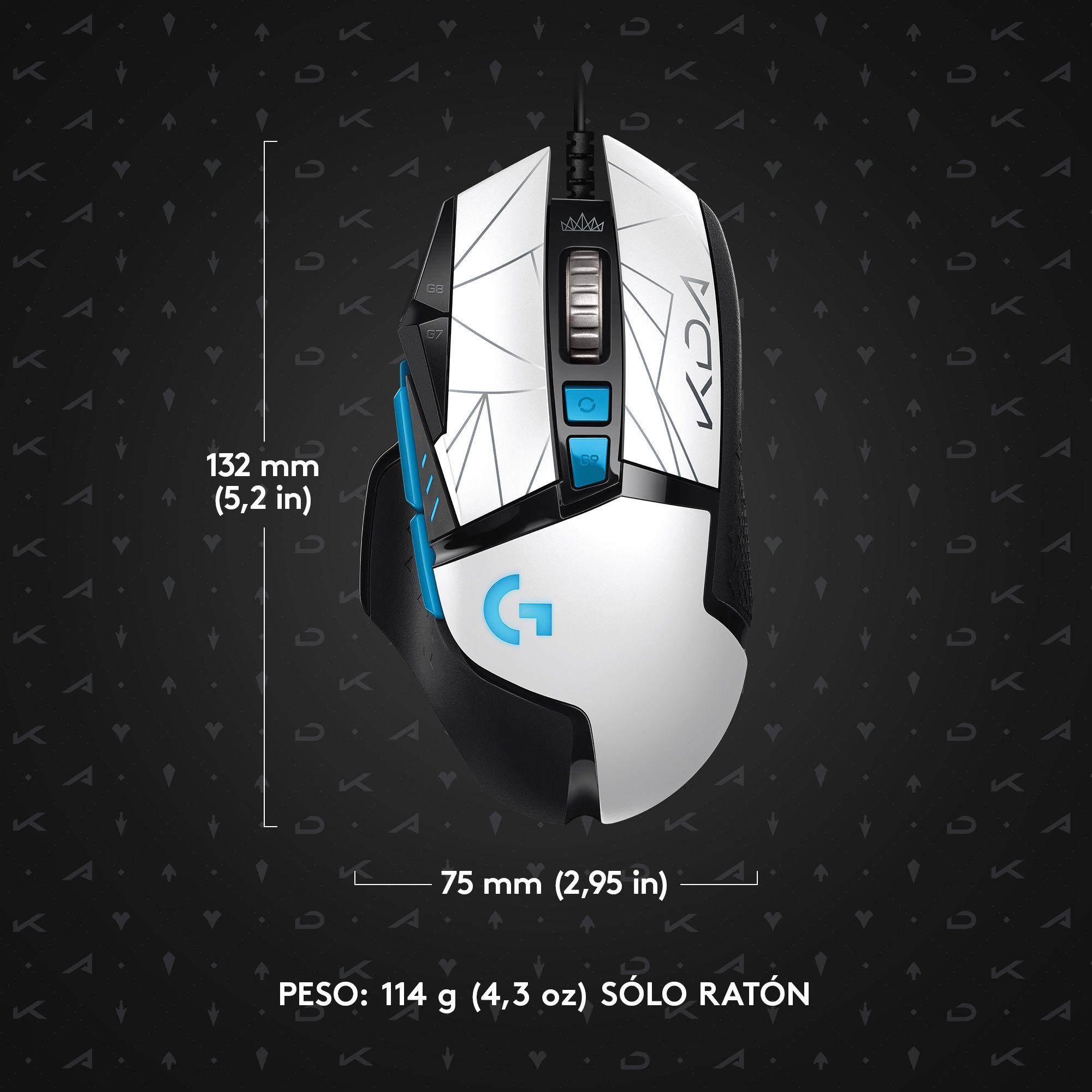 Mouse Gamer Logitech G502 Hero KDA LOL Ed Limitada-7