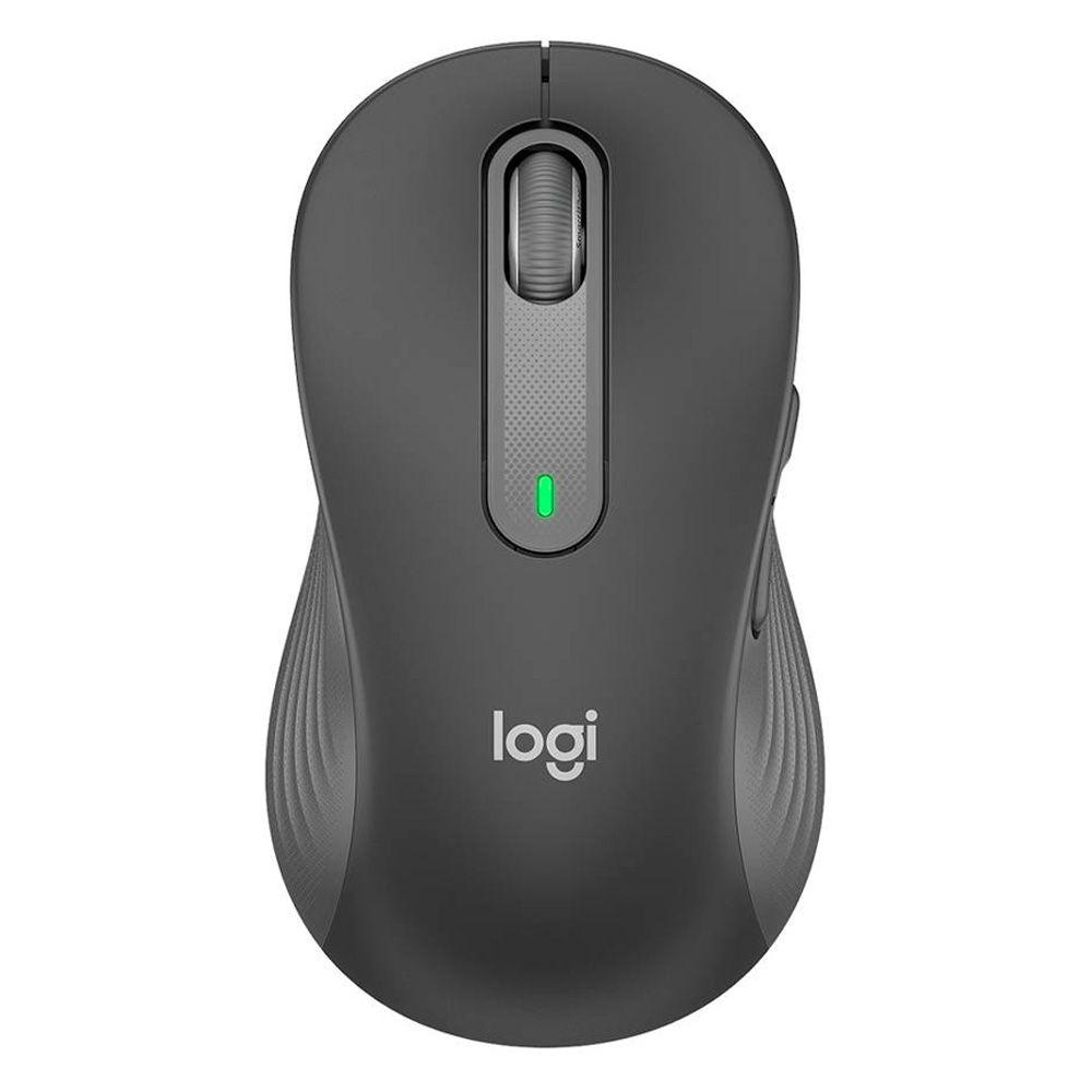 Mouse Logitech M650 LARGE ZURDO Wireless Graphite 2000 dpi-0
