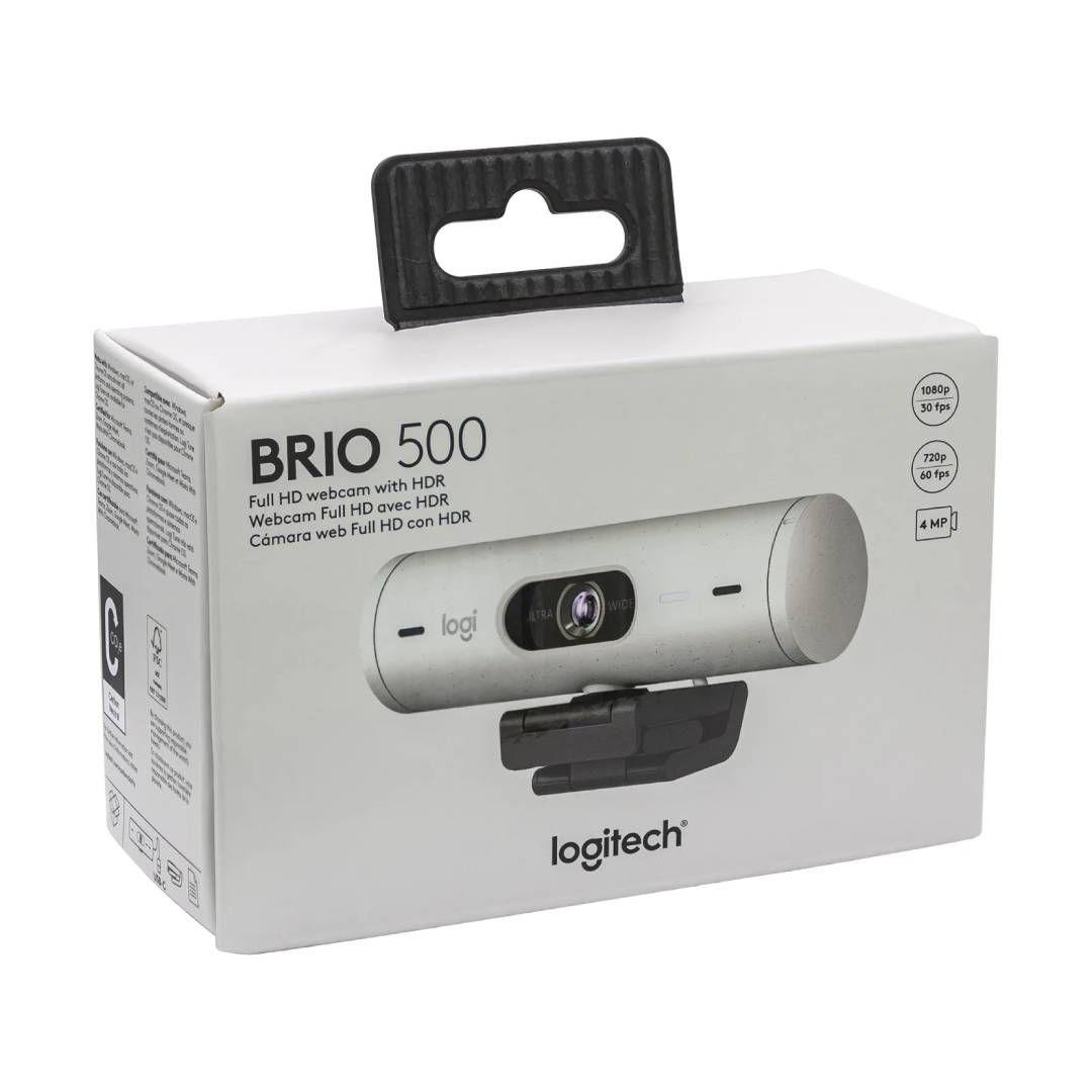 Cámara Web Logitech Brio 500 Blanco FullHD 1080p-3