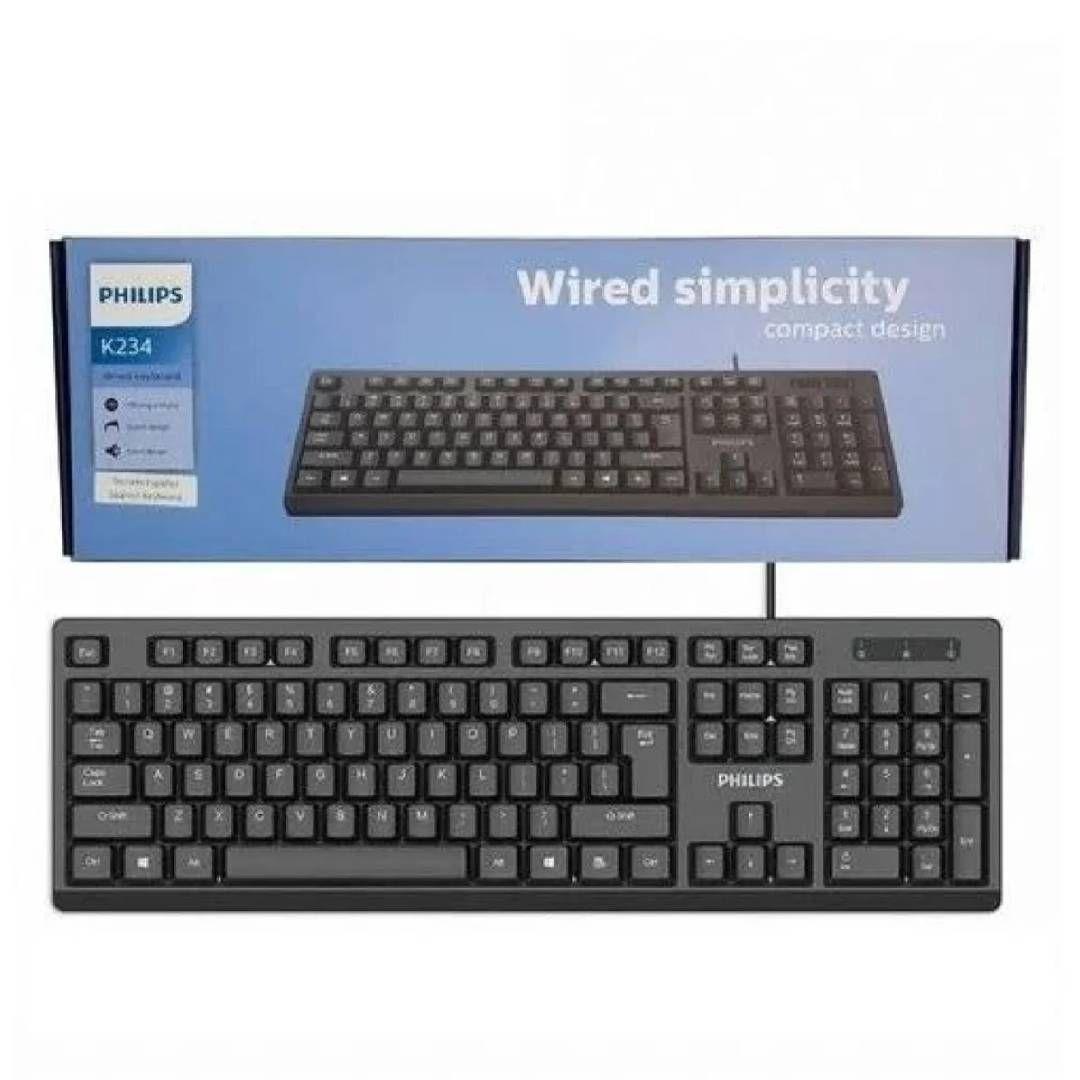 Teclado Alambrico Philips SPK6234-1