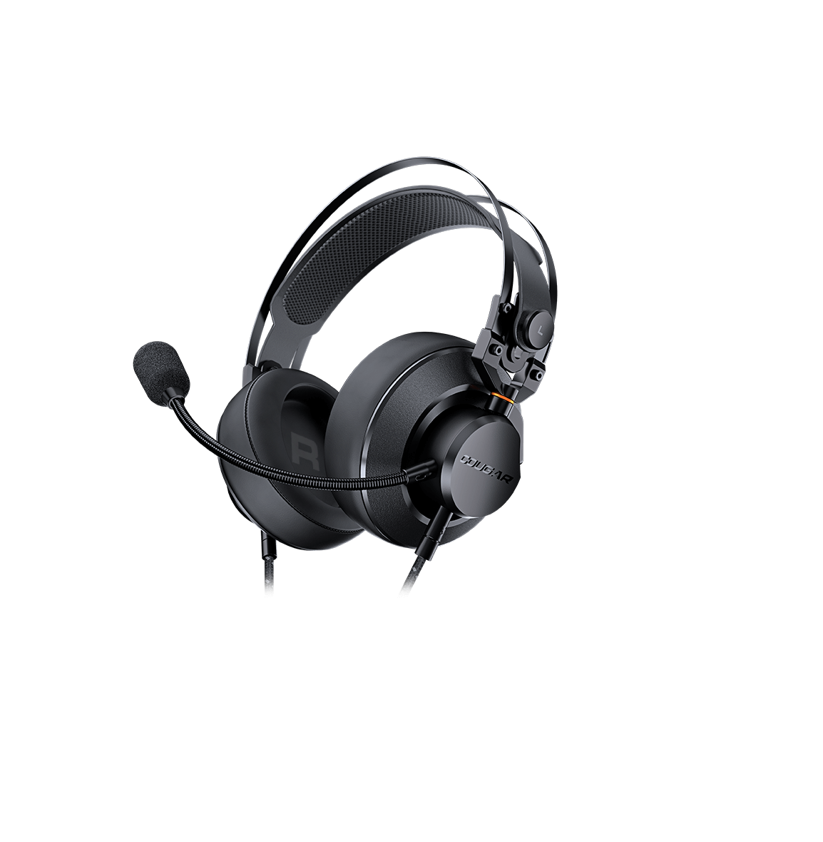 Audifonos Gamer Cougar VM410 3.5mm jack Xbox PS4 PC Gris-0