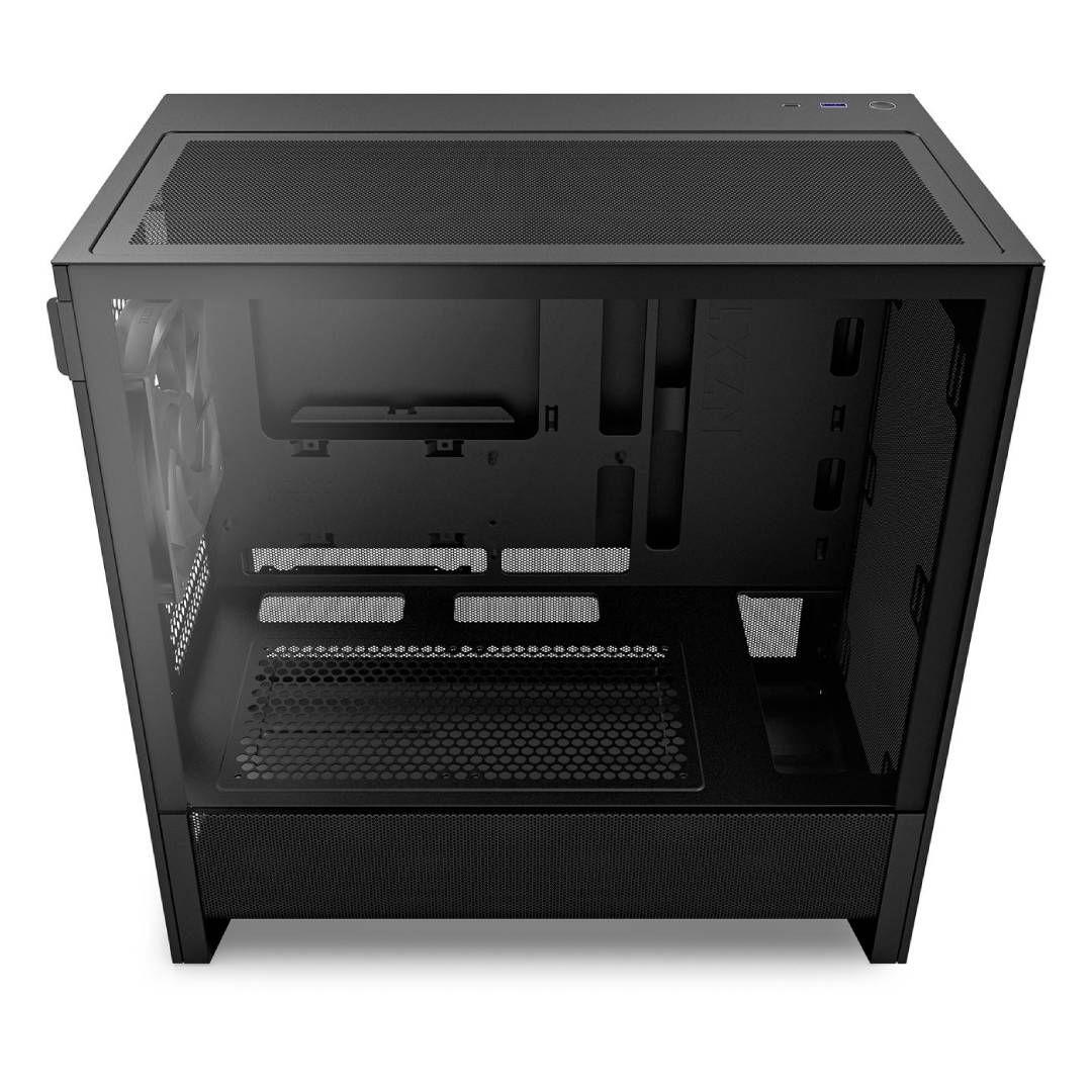 Gabinete NZXT H3 Flow (2025) m-ATX, Mid-Tower, Black-2