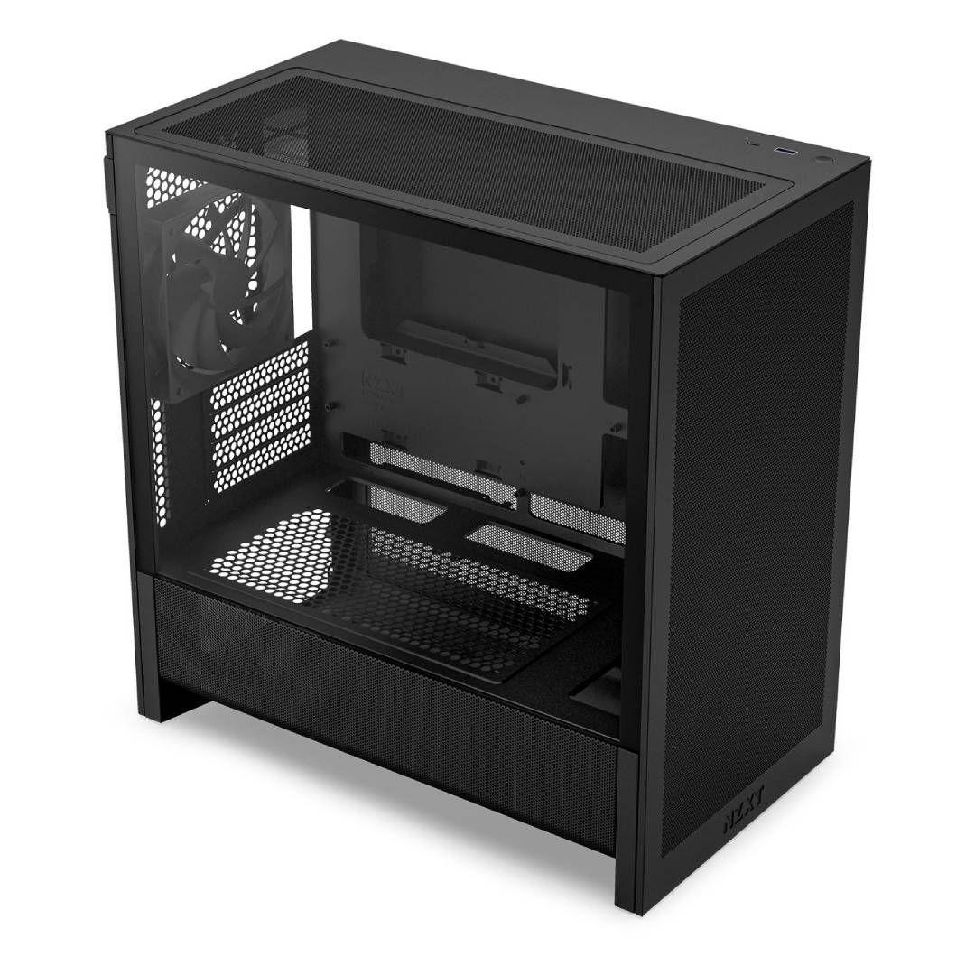 Gabinete NZXT H3 Flow (2025) m-ATX, Mid-Tower, Black-4
