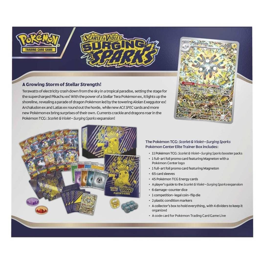 Pokémon TCG: Scarlet & Violet - Surging Sparks ETB Ingles-2