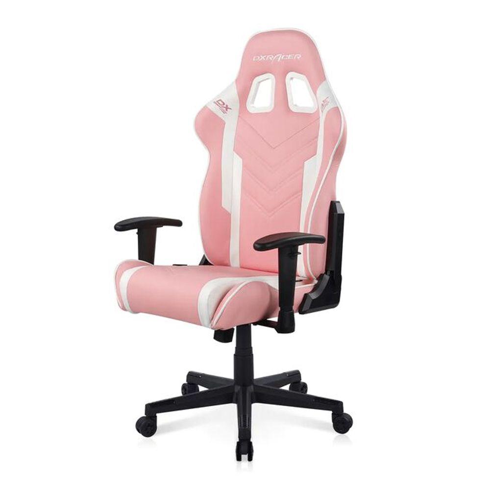 Silla Gamer DX Racer F Series  Formula P132 Pink / White-1