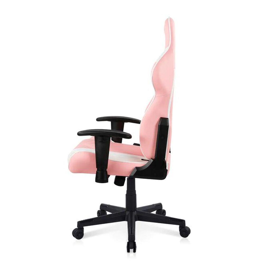Silla Gamer DX Racer F Series  Formula P132 Pink / White-2
