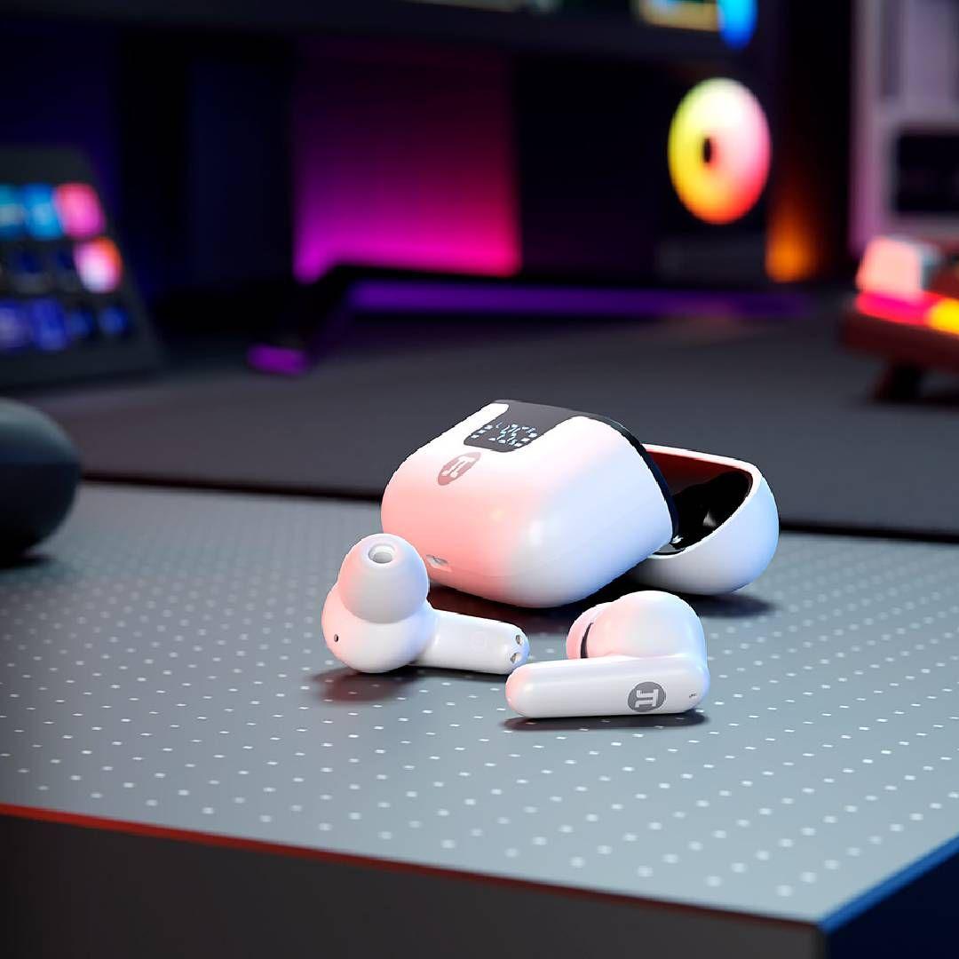 Audifonos Earbuds Gamer PRIMUS ARCUS300S Blanco-2
