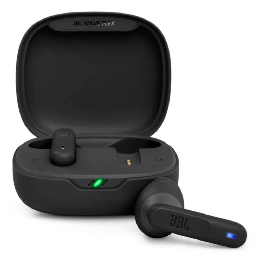 Audifonos JBL Inalambricos Wave Flex Negro-0