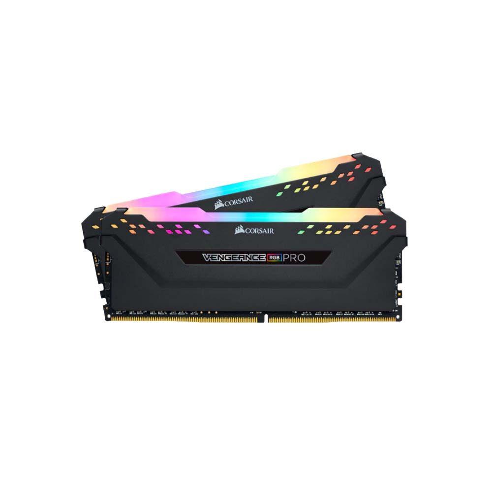 Pack Memorias Ram Corsair Vengeance RGB PRO Black 2x8GB 2666-0