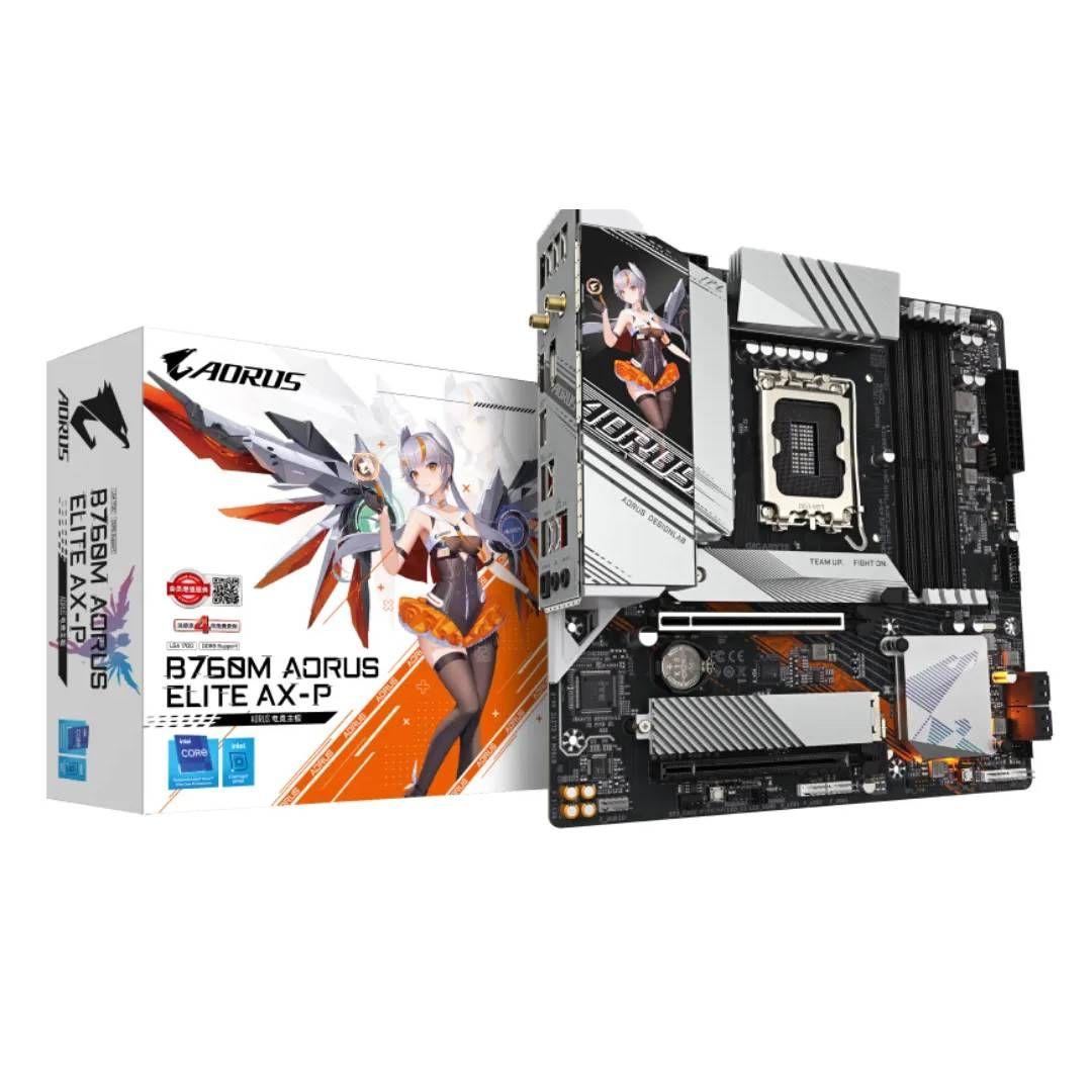 Placa Madre Gigabyte Aorus B760M ELITE AX-P DDR5 LGA1700-0
