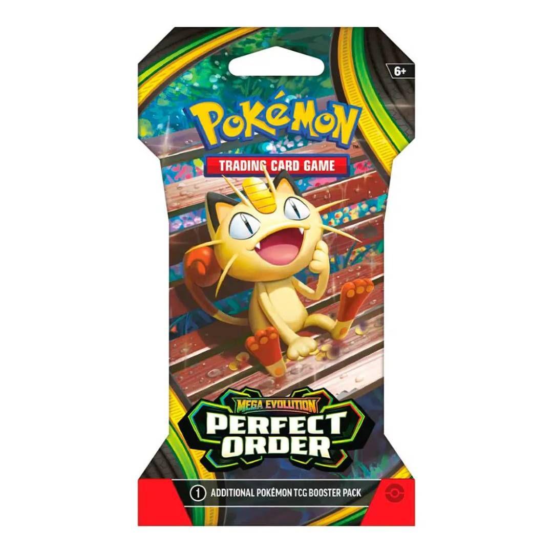 Pokemon TCG Mega Evolution Perfect Order Sleeved Booster ESP-2