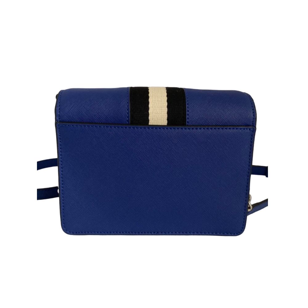 Cartera DKNY Azul Mediana Diseño Negro Blanco-1