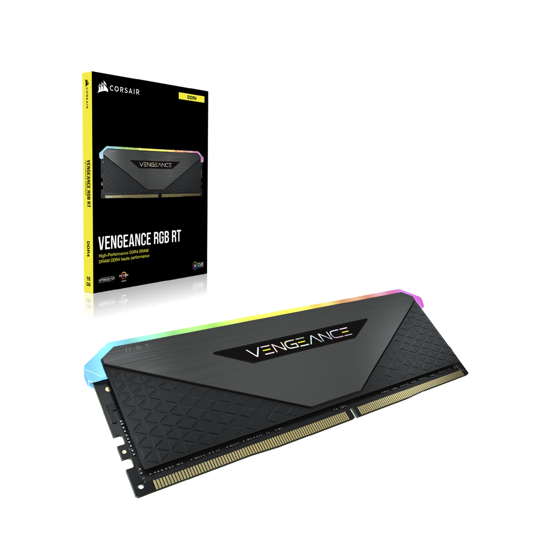 Pack Memoria RAM Corsair Vengeance RGB RT 2x8GB DDR4 3600Mhz-3