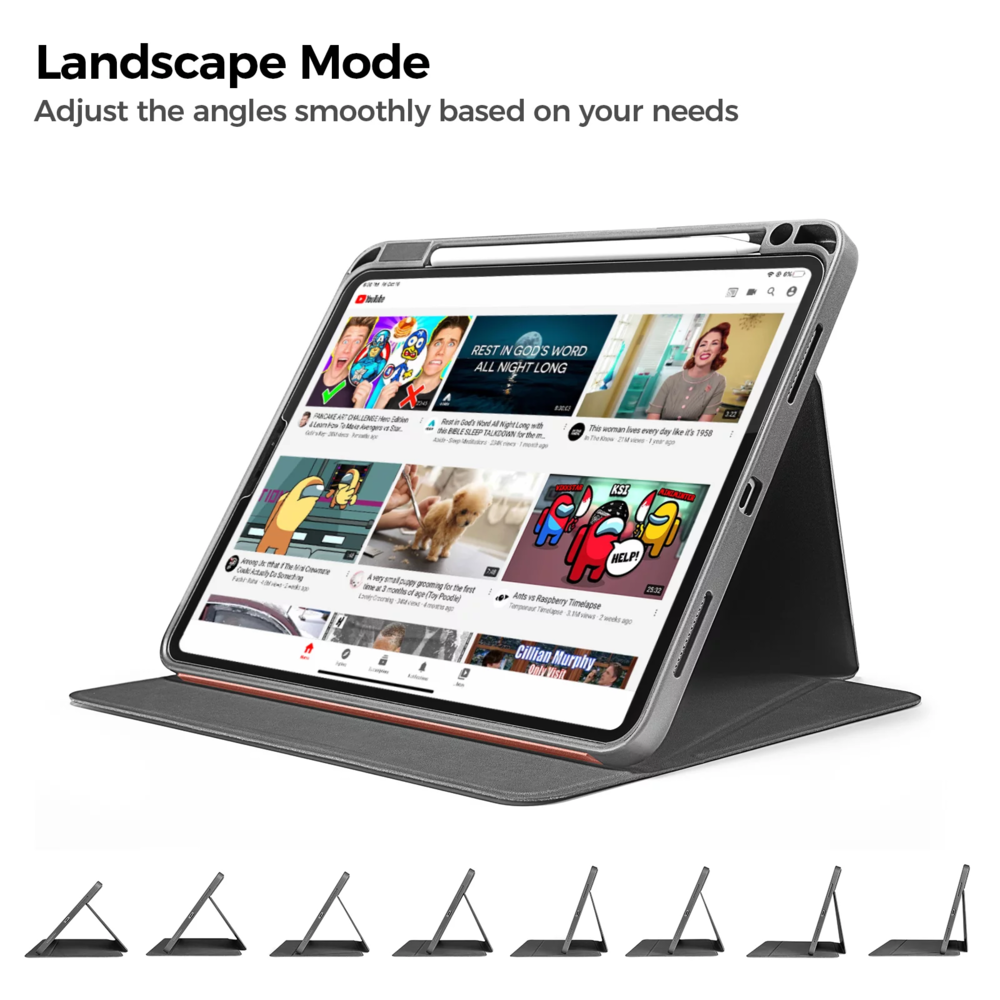 Funda vertical Tomtoc iPad Pro 11" 4th/3th Gen 2021-2022-4