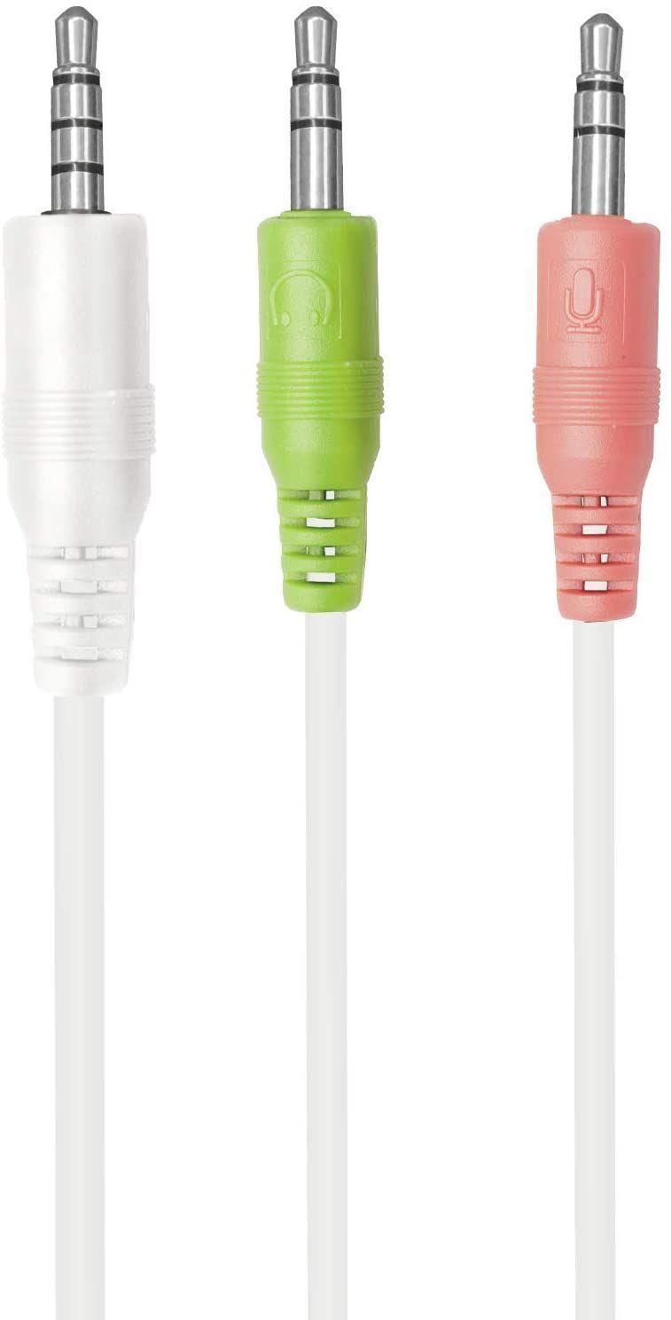 Audifonos Gamer Trust GXT 310P Radius Rosado 3.5mm-5